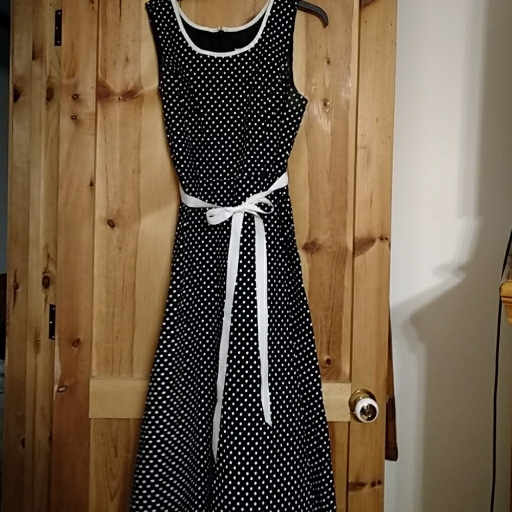 Cold Water Creek polka dot. Dress